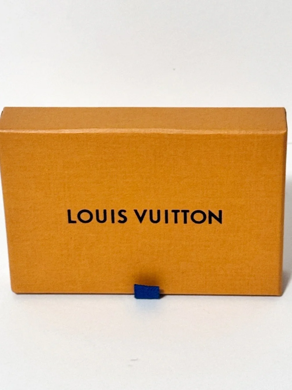 Louis Vuitton Wallet Gift Box + Holiday 2025 Joyeuses Fetes Ribbon 5.5” x 3.5”